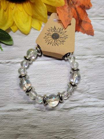 Blowing Bubbles - Clear Country Craft Barn Bracelet (#300)