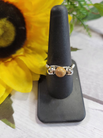 Feeling Natural - Brown Country Craft Barn Ring (R002)
