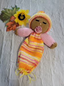 Sleepy Time Baby - Romey - Country Craft Barn Pajama Bag Doll - (#2804)