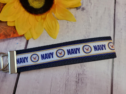 US Navy - Navy Blue Country Craft Barn Key Chain (#79)