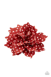 Springtime Social - Red-Paparazzi Hair Accessories (#1530)