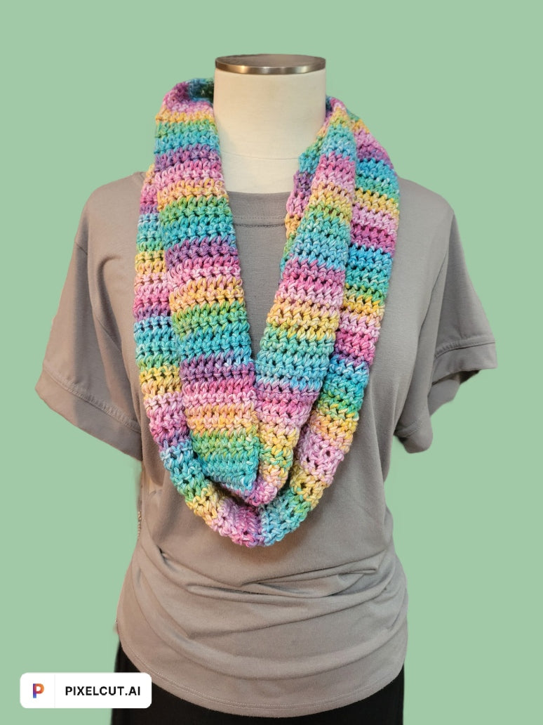 Follow the Rainbow - Multi Country Craft Barn Scarf (SC-1011)