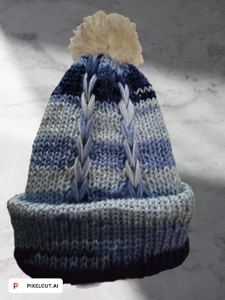 T-Shirt and Blue Jeans - Blue Country Craft Barn Scarf Set (SFS-3000)