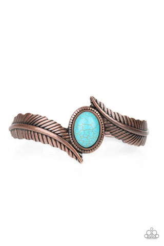 Wild Wild NEST - Copper Paparazzi Bracelet (PZ-5193)