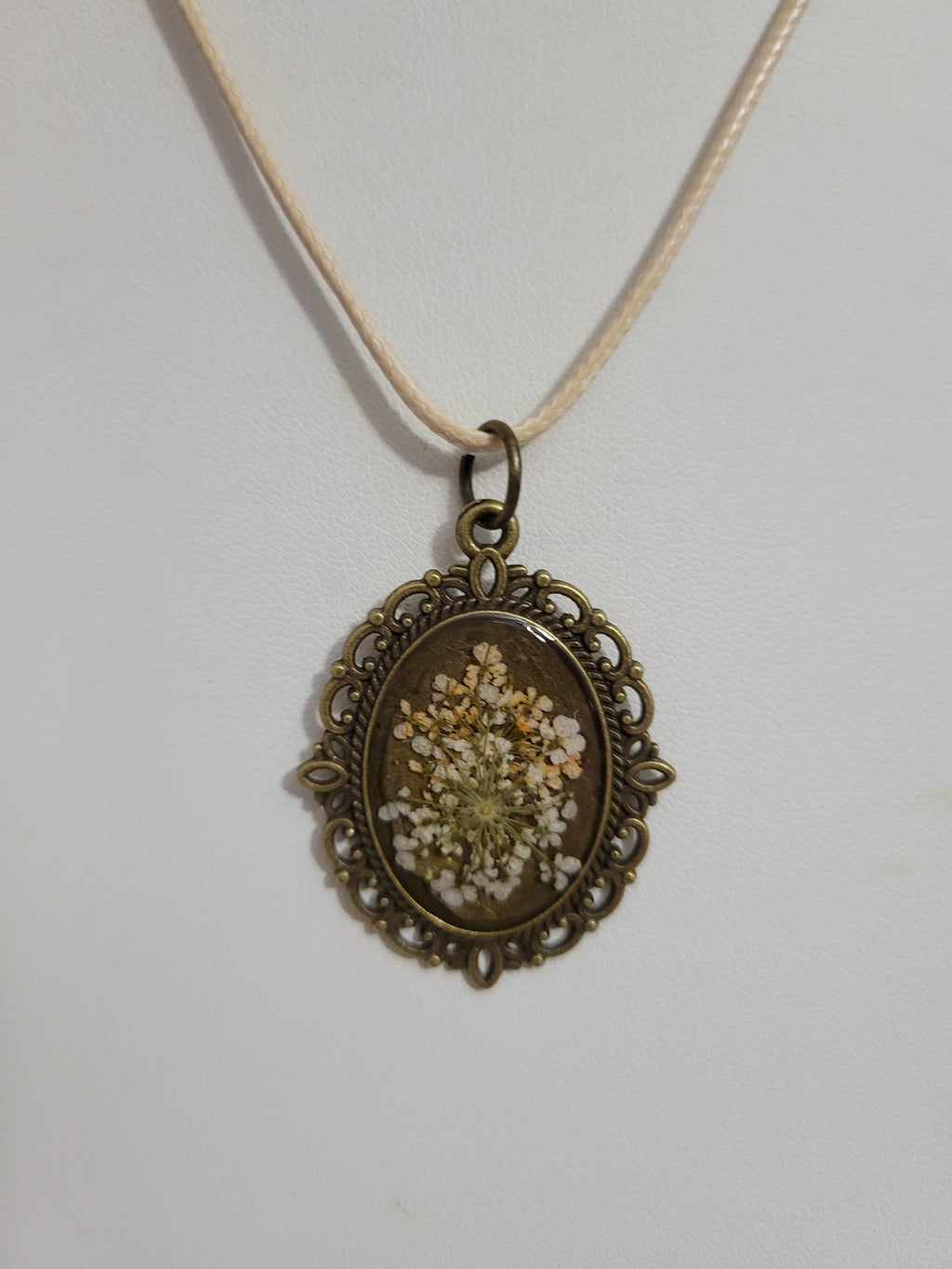 Old World Floral - Brass - Country Craft Barn Necklace
