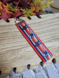 New England Patriots - NE Style - Country Craft Barn Key Chain (#43)