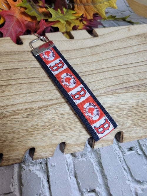 Boston Red Sox - Block Design - Country Craft Barn Key Chain (#33)
