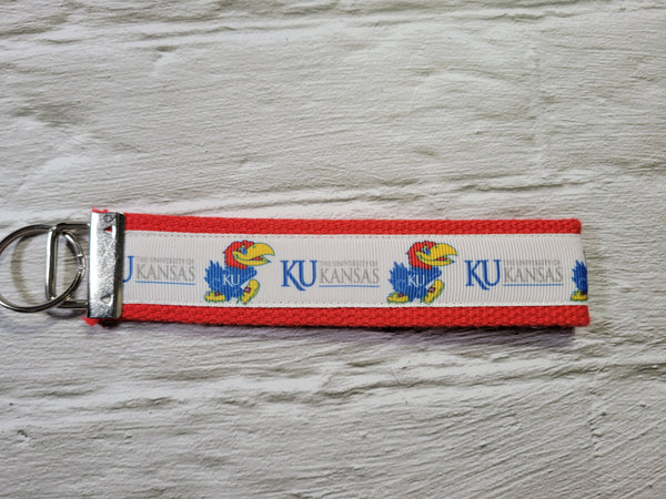 Kansas University - KU - Country Craft Barn Key Chain