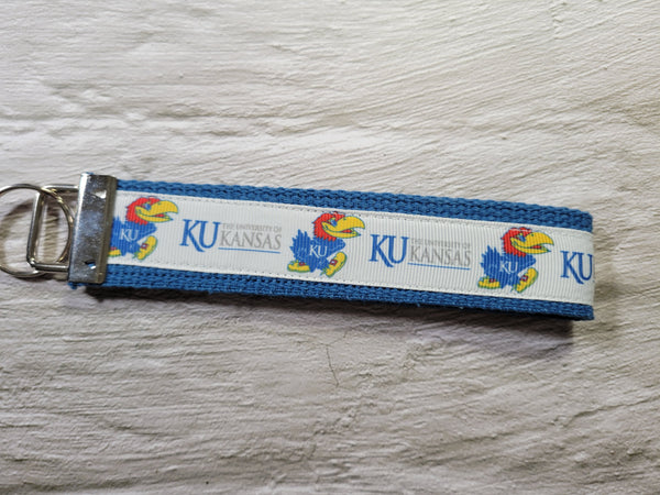 Kansas University - KU - Country Craft Barn Key Chain