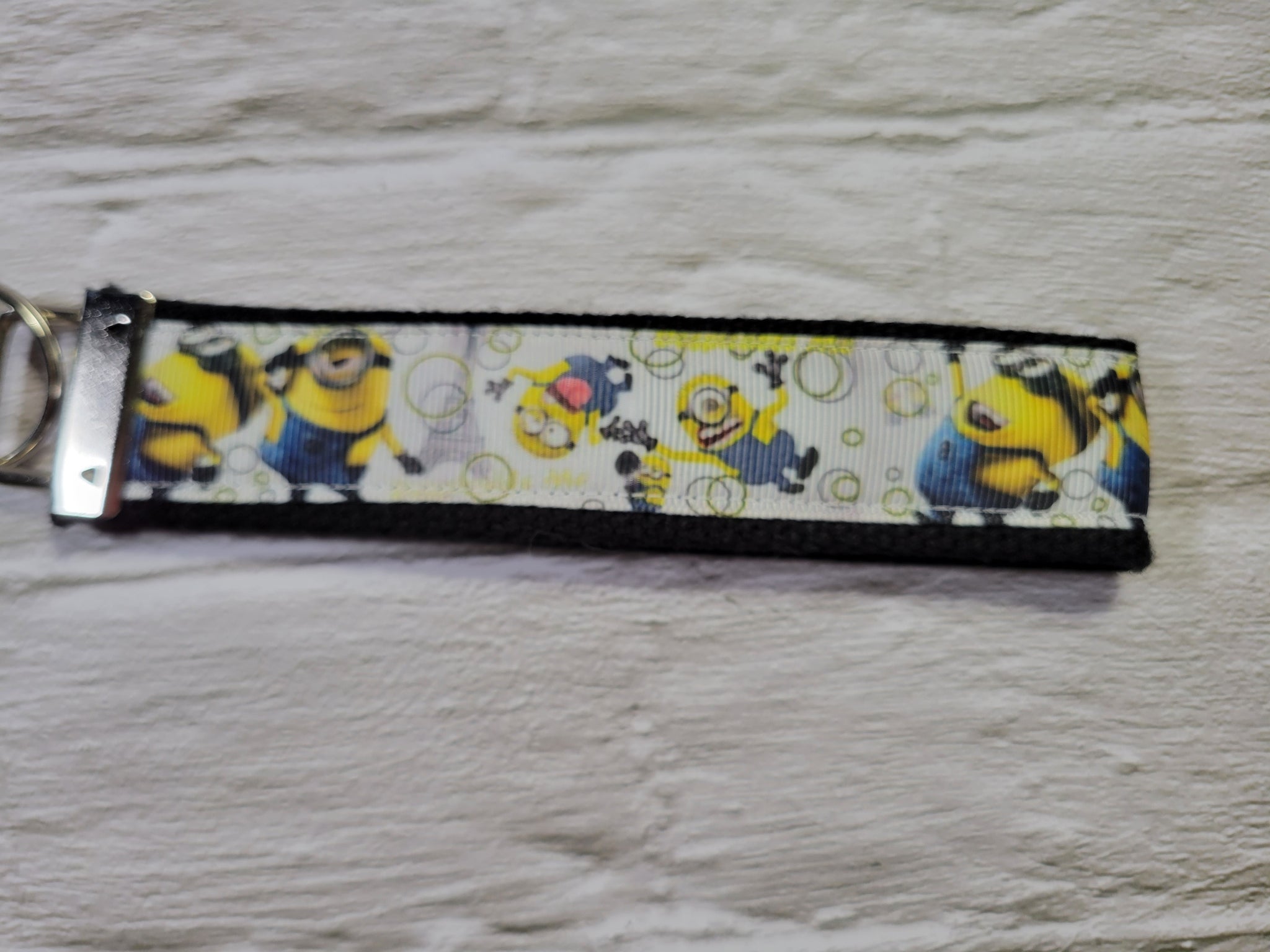 Minions and Bubbles - Country Craft Barn Key Chain (#49)