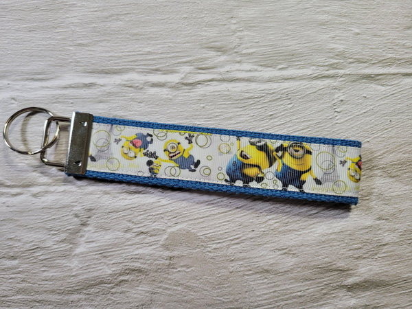 Minions and Bubbles - Country Craft Barn Key Chain (#49)