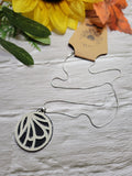 Butterfly Wings Navy/White - Country Craft Barn Necklace/Earring Set