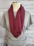Burgundy Beauty - Country Craft Barn Infinity Scarf (SC-1002)