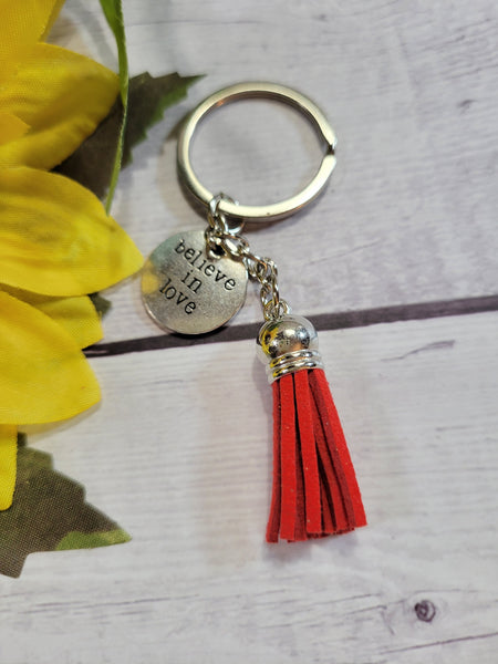 Inspirational Suede - Multi Country Craft Barn Key Chains (#61)