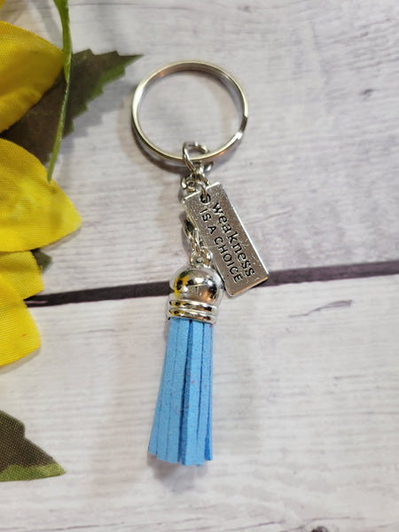 Inspirational Suede - Multi Country Craft Barn Key Chains (#61)