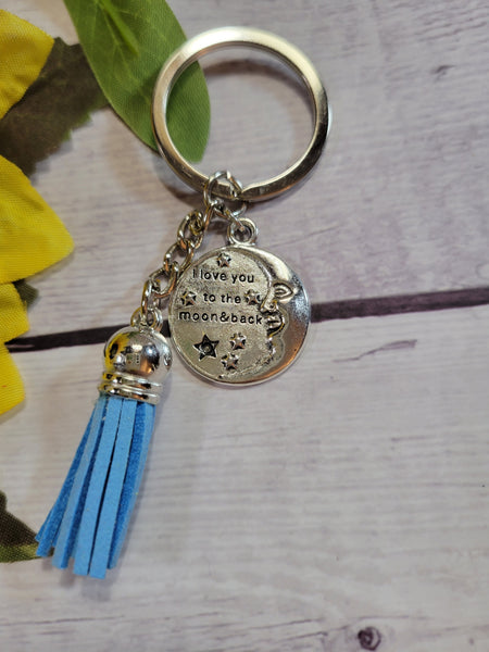 Inspirational Suede - Multi Country Craft Barn Key Chains (#61)