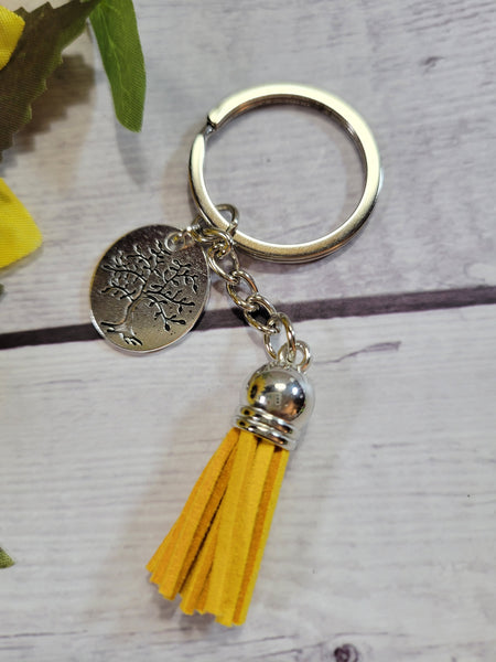 Inspirational Suede - Multi Country Craft Barn Key Chains (#61)