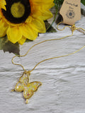 Butterfly Glitter - Multi Country Craft Barn Necklace