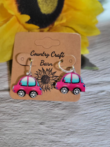 VW Buggy Hoop - County Craft Barn Earrings