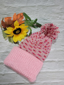 Cotton Candy - Pink Knit Country Craft Barn Knit Hat (#2000)