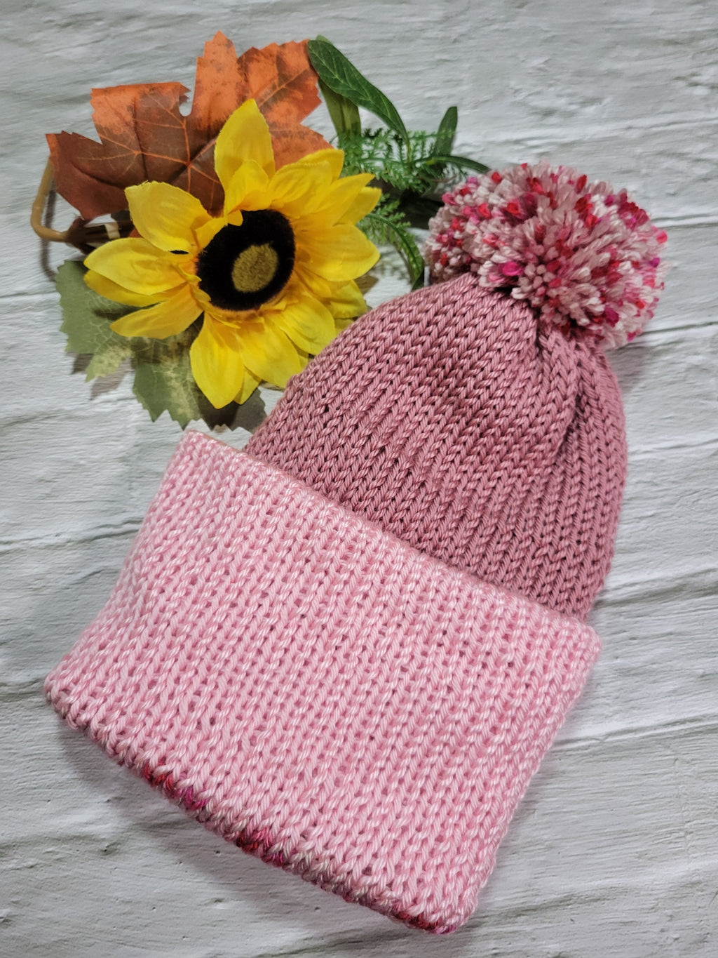 Cotton Candy - Pink Knit Country Craft Barn Knit Hat (KH-2000)