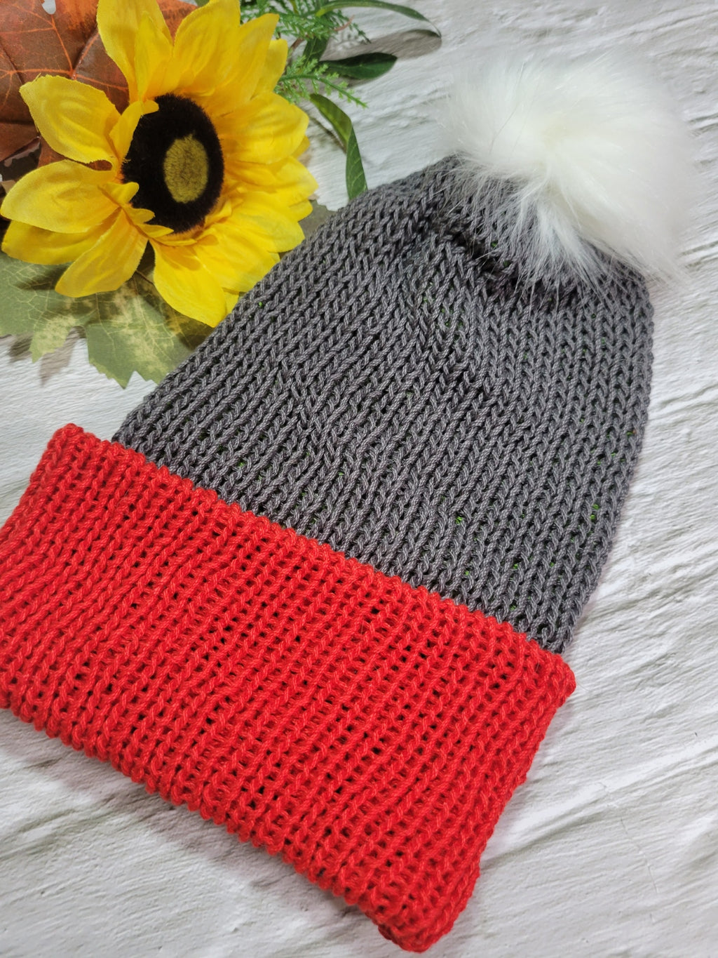 Grinch or Sock Monkey - Multi Country Craft Barn Knit Hat (KH-2005)