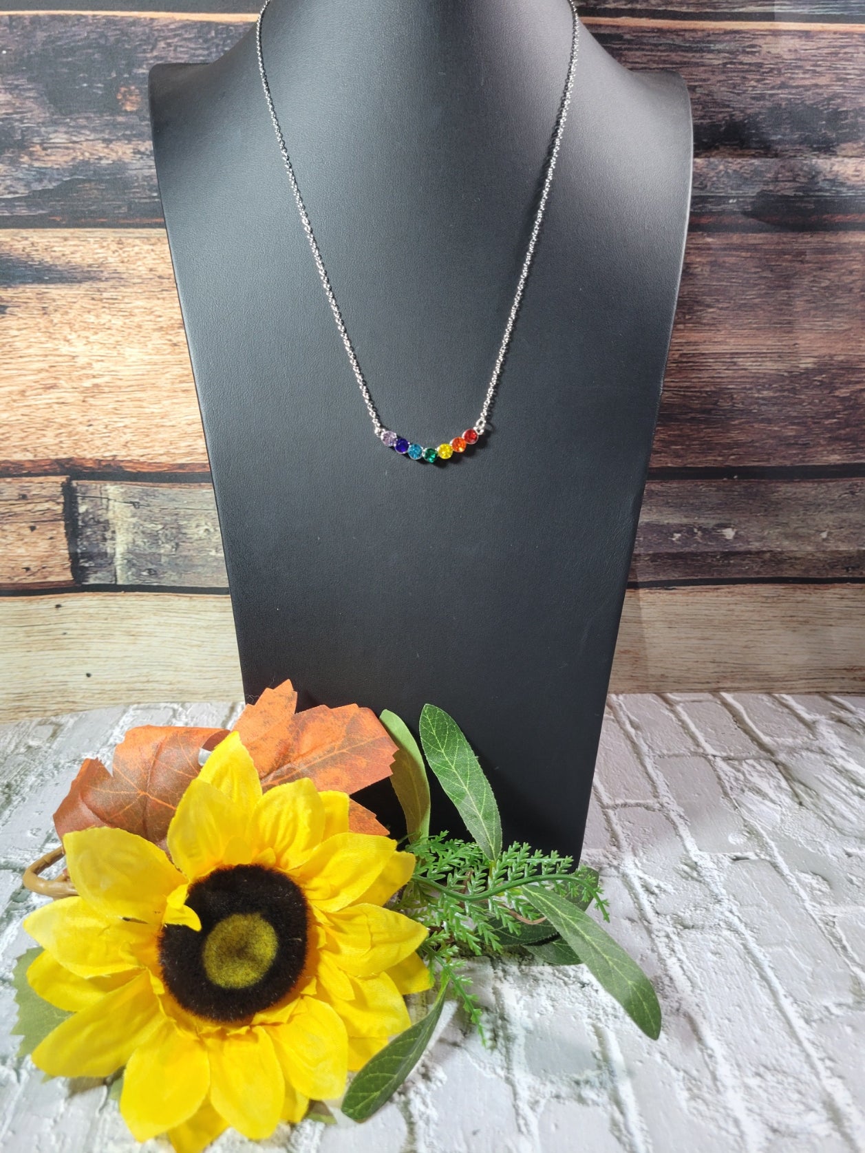 End of the Rainbow - Multi Country Craft Barn Necklace (#525)