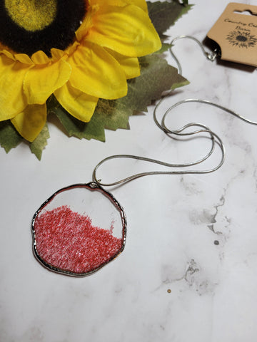 Ruby Slippers - Red Country Craft Barn Necklace (#533)