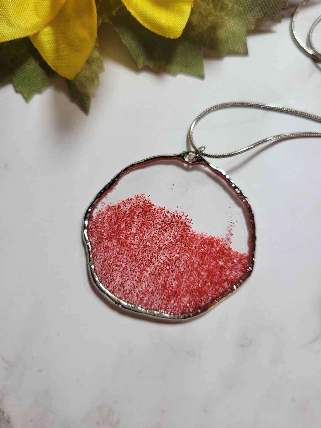 Ruby Slippers - Red Country Craft Barn Necklace (#533)