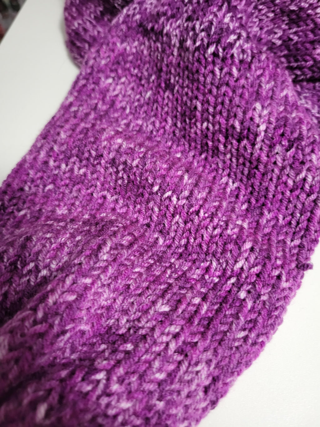 Deep Violet - Purple Country Craft Barn Scarf Set (SFS-3001)