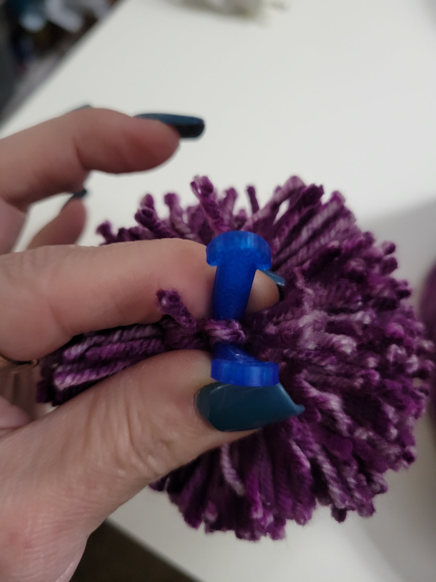 Deep Violet - Purple Country Craft Barn Scarf Set (SFS-3001)