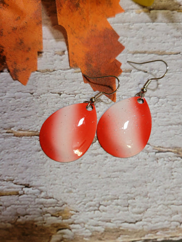 Lured In - Red Country Craft Barn Earrings (#078)