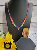 Rainbow - Country Craft Barn Jewelry Set (#1804)