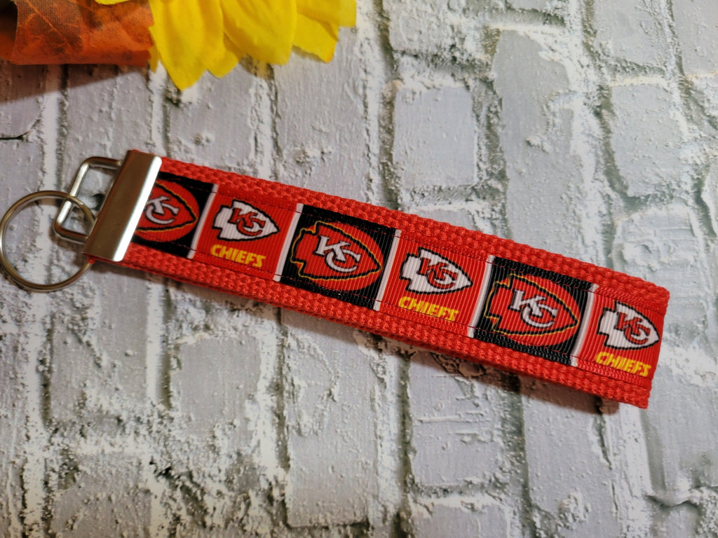 KC Chiefs - Block Pattern - Country Craft Barn Key Chain (KC-67)