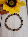 Copper Twist - Blue/Copper Country Craft Barn Bracelet (#338)