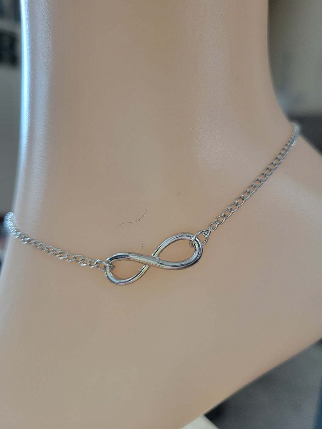 Infinity - Silver Country Craft Barn Anklet (#4013)