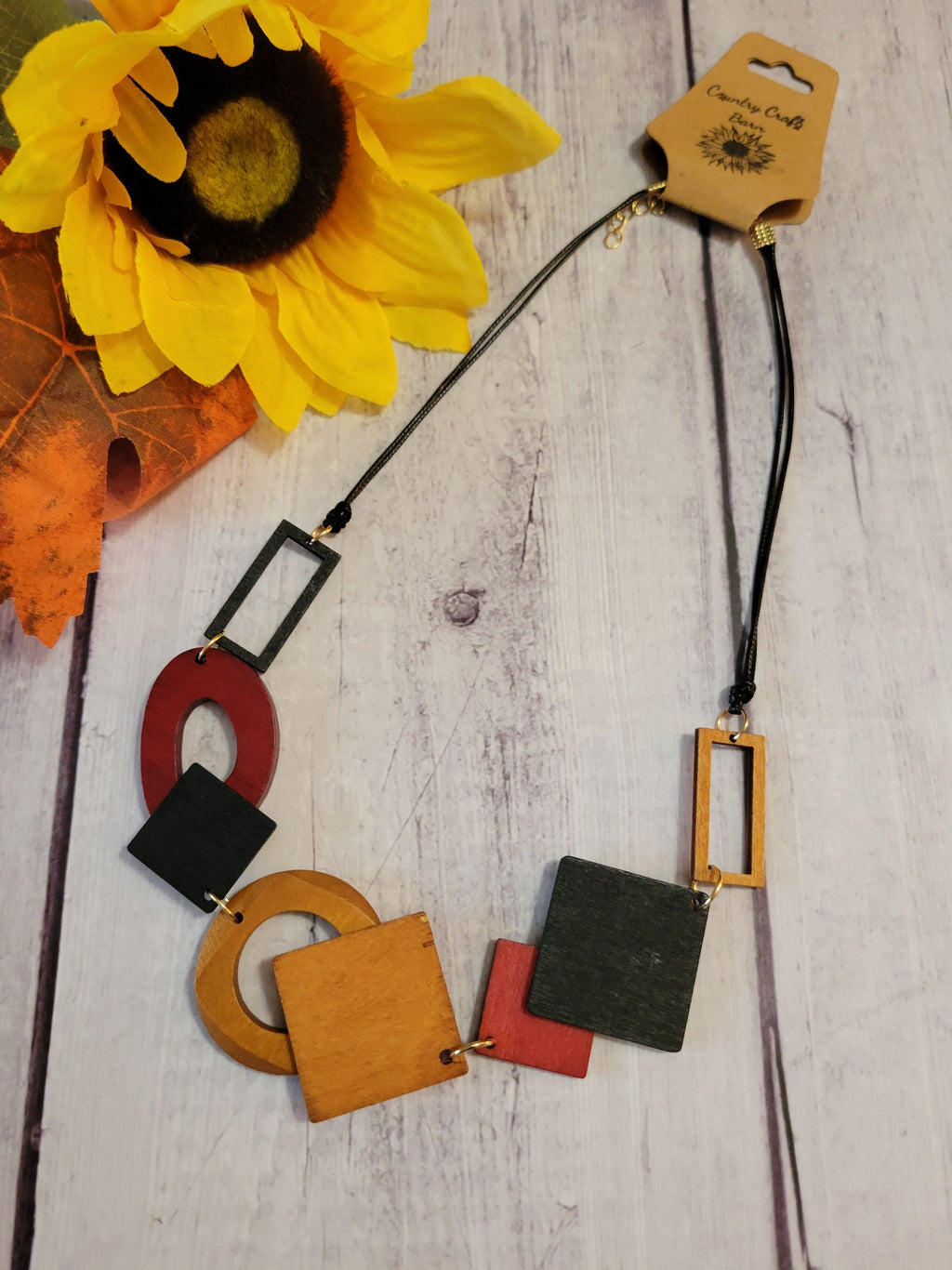 Getting Geometric - Multi Country Craft Barn Necklace