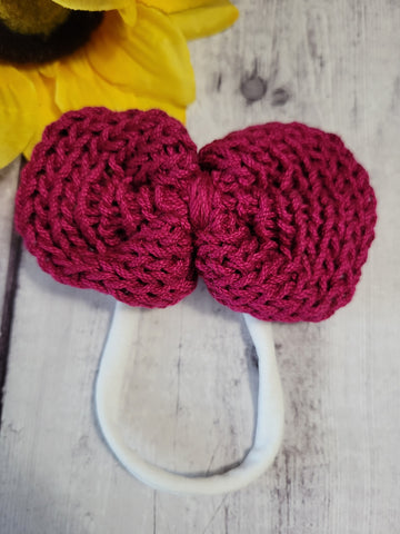 Magenta Rounded End- Country Craft Barn Headband (#3503)