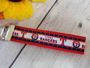 Texas Rangers Inspired - Country Craft Barn Keychain/FOB (#71)