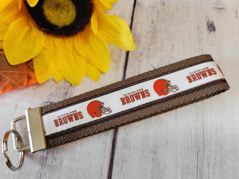 Cleveland Browns Inspired - Brown Country Craft Barn Key Chain/FOB (#73)