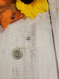Evil Eye Moon - Silver Country Craft Barn Necklace (NL-553)
