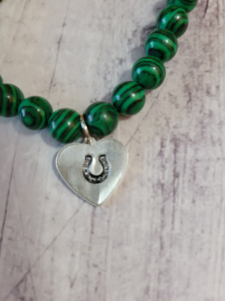 Me Lucky Charm - Green Country Craft Barn Bracelet (#342)