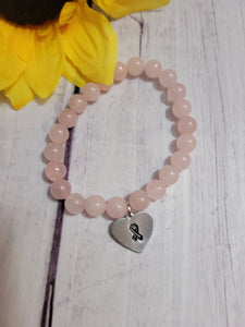 Be Aware - Pink Country Craft Barn Bracelet (#348)