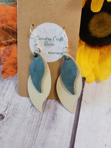 Ride the Wave - Green Country Craft Barn Earrings (#154)