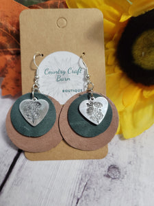 Love of Flowers - Multi Country Craft Barn Earrings (#159)