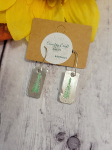 Tall Pine - Green Country Craft Barn Earrings (#164)