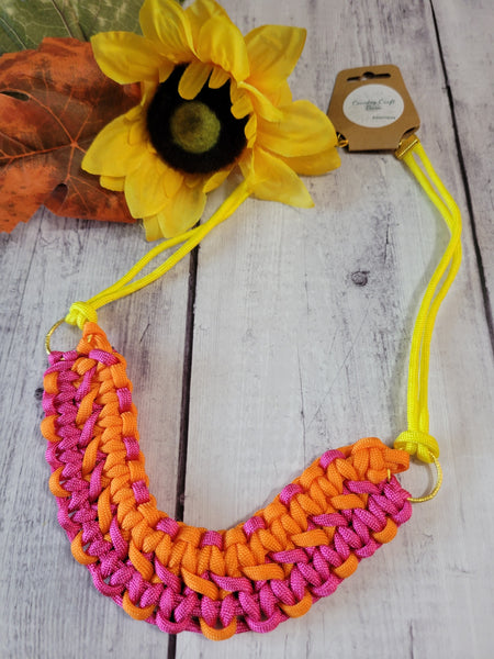 Brightly Lit - Multi Country Craft Barn Necklace (#575)