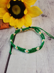 Daisy Chain - Green Country Craft Barn Urban Bracelet (#367)