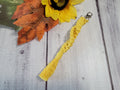 Square Knot Twist - Mustard Yellow Country Craft Barn Key Chain (KCM-84)