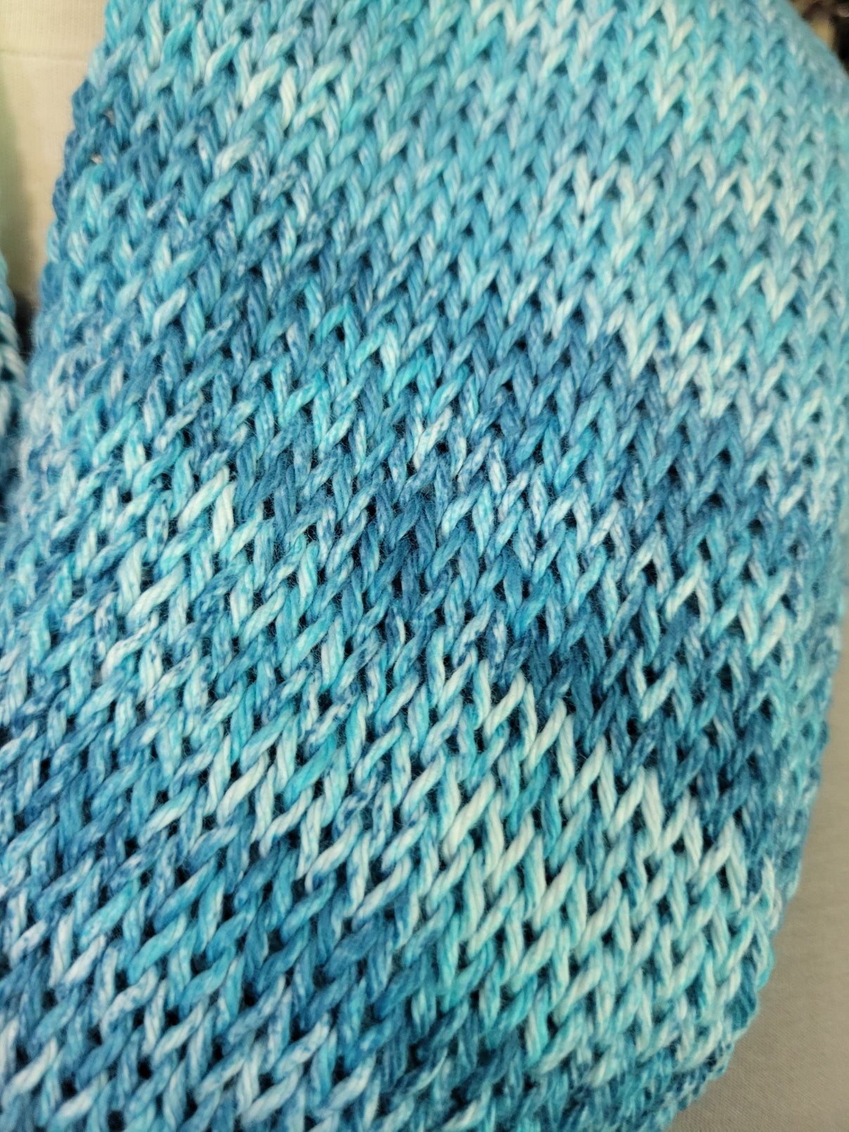 Teal - Blue Country Craft Barn Infinity Scarf (SC-1022)
